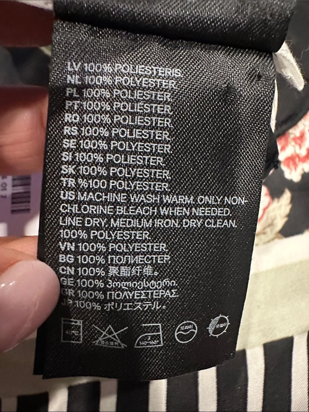 gp & j baker h&m square silk